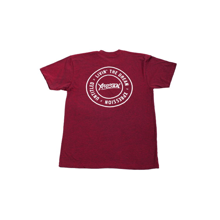 XPRESSION CRANBERRY TEE